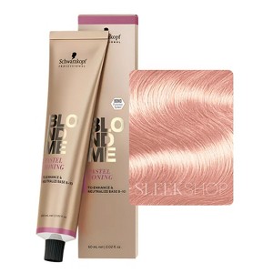 Schwarzkopf BlondMe Bond Enforcing Pastel Tones Toner - Blonde Me Haircolor Toning Dye Hair Color - 1 of 3