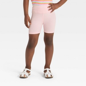 Grayson Mini Toddler Girls' Ribbed Biker Shorts - 1 of 3