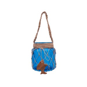 Beachcombers Large Hanger with Blue Jar Vase - 1 of 1