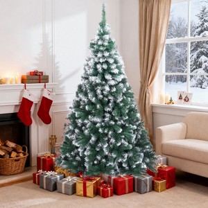 Karl Home Green White PVC Christmas Tree - 1 of 4