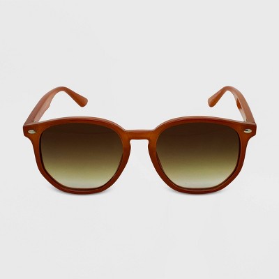 Women's Round Sunglasses - Wild Fable™ Brown