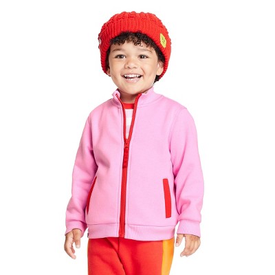 Toddler Track Zip-Up Sweatshirt - LEGO® Collection x Target Pink 2T