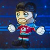 Bleacher Creatures Colorado Avalanche Peter Forsberg 8" Kuricha Plush - 2 of 4