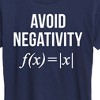 Women's - Instant Message - Avoid Negativity Short Sleeve Graphic T-Shirt - 2 of 4