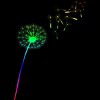 Adult Design By Humans Pride Dandelion Rainbow Flower Wish By Tank Top - 2 of 2
