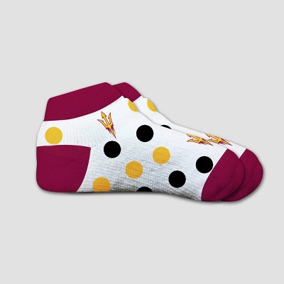 NCAA Arizona State Sun Devils Polka Dot Infant Socks 2T-4T