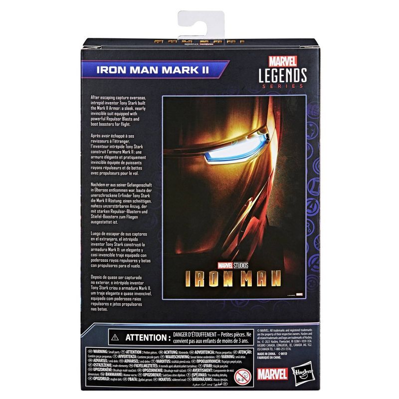 Marvel Legends The Infinity Saga Iron Man Mark II Action Figure, 4 of 10