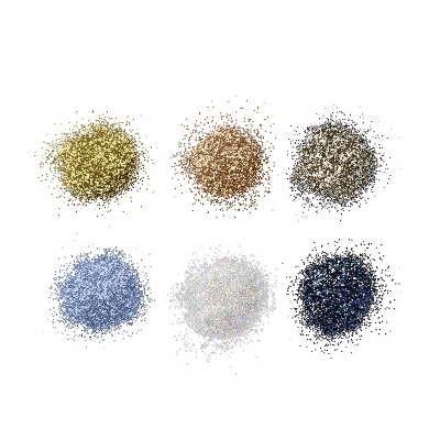 6ct Glitter Shaker Metallics - Mondo Llama&#8482;_1