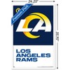 Trends International NFL Los Angeles Rams - Logo 20 Framed Wall Poster Prints - 3 of 4