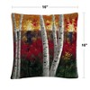Rio 16 X 16 Decorative Throw Pillow by Trademark Fine Art - 4 of 4