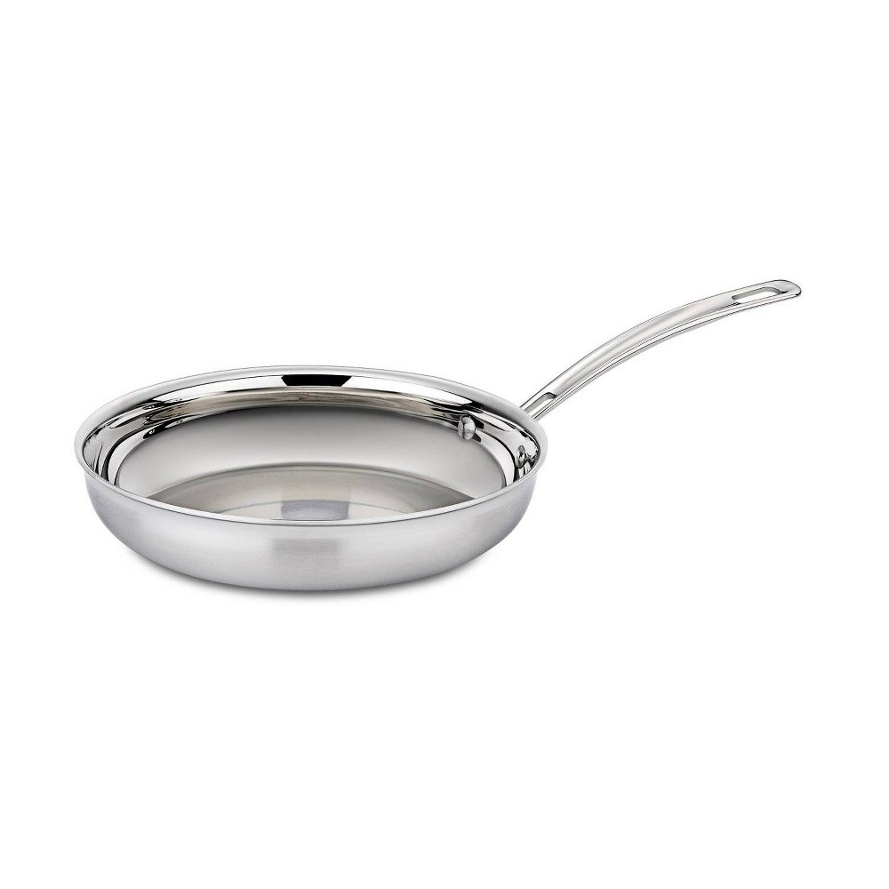 Cuisinart Classic MutliClad Pro 10 Stainless Steel Tri-Ply Skillet MCP22-24N - Silver