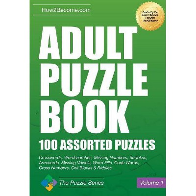 Adult Puzzle Book - by  How2become (Paperback)