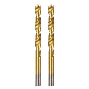 Unique Bargains High-Speed Steel Metric Carpenter Twist Straight Brad Point Drill Bits - 1 of 3