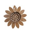 Fall 7.0 Inch Sunflower Charm Thanksgiving Box Signs - 3 of 3