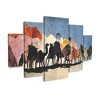 Trademark Fine Art Treechild The Caravan 5 Piece Panel Set Art - 2 of 3