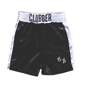 Trick or Treat Studios Mens Clubber Lang Boxing Trunks Costume - Size One Size Fits Most - Black - 1 of 1