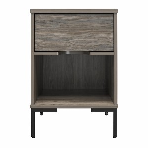 RealRooms Rolland Nightstand, Weathered Oak - 1 of 4