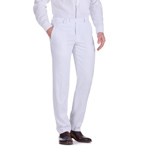 Gino Vitale Slim Fit Stretch Dress Pant White 46WX30L : Target