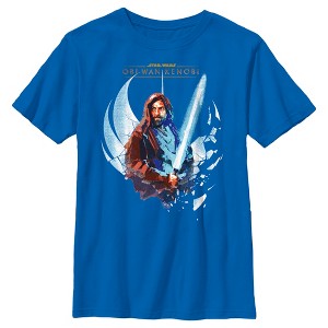 Boy's Star Wars: Obi-Wan Kenobi Shattered Jedi Knight Kenobi T-Shirt - 1 of 4