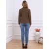 INSPIRE CHIC Women's Long Sleeve Notched Lapel Vintage Button Down with Pocket Blazer - 3 of 4