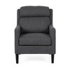 28.25'' Upholstered Club Chair with Waterfall Back, Tapered Legs, Rubberwood Legs and Plush Seating - 2 of 4