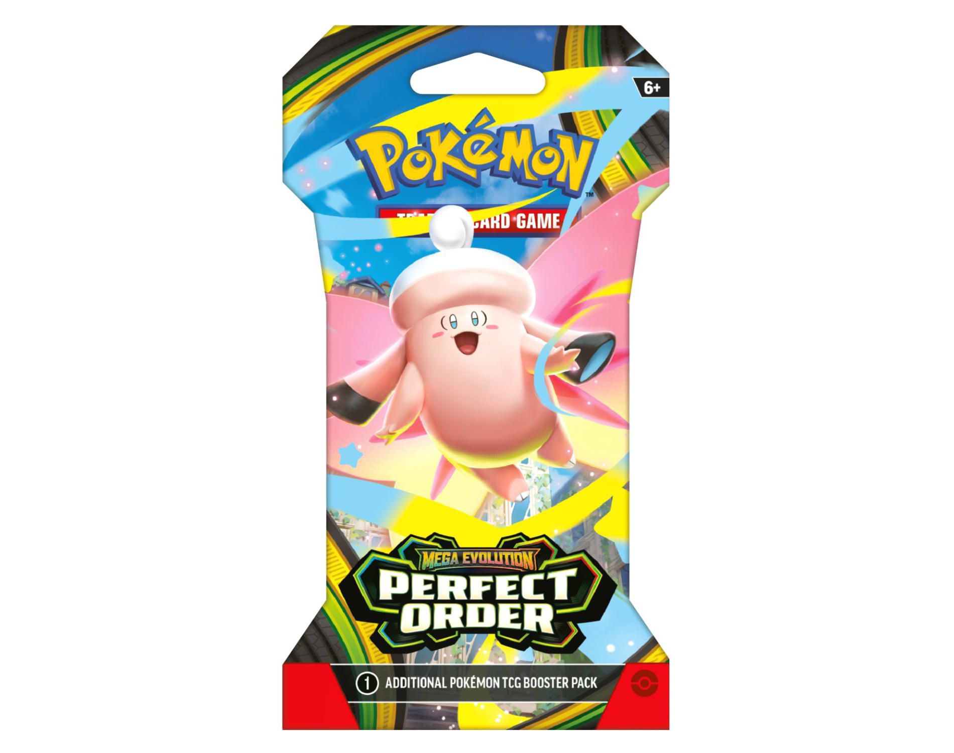 Pokemon ME3 Perfect Order Sleeved Booster Pack | Mega Clefable