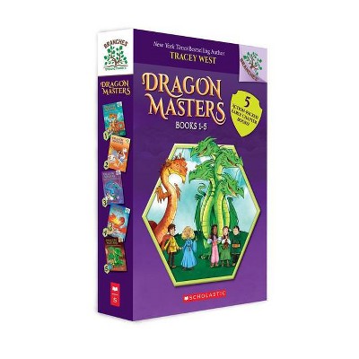 Dragon Masters, Books 1-5: A Branches Box Set - by  Tracey West (Mixed Media Product)