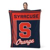 Sweet Home Collection NCAA Syracuse Orange 46" x 60" Raschel Throw Blanket - 4 of 4