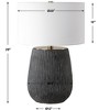Uttermost 30293-1 Americana Aged Black Table Lamp - 3 of 4