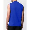 Men's Mesh Sheer Sport Tank Top See Through Sleeveless Tops Shirts for Nightclub Beach Tank Top Sleeveless Muscle Workout Crew Neck Tee Shirt - 2 of 4