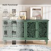 KTMBDW Accent Cabinet with Doors, Sideboard Buffet Cabinet with Storage, Buffet Table with Adjustable Shelf for Living Room, Kitchen - 4 of 4