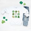 Simply Sage Market Women's Graphic Sweatshirt Irish Icons Chart St. Patrick's Day - 3 of 3