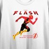 The Flash Movie Saving The Future Crew Neck Short Sleeve Women's White Crop Top - 2 of 3