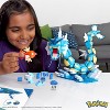 Mega Brands MEGA Pokemon Action Figure Building Set for Kids, Magikarp Development Set with 411 Pieces, Building Adjustable Gyarados, 20 Inch High, - 2 of 4