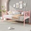 Metal Twin DayBed, Sofa Beds with Steel Slat Support and Headboard, Space-Saving, No Box Spring Needed, for Apartment,Living Room, Small Spaces - 3 of 4