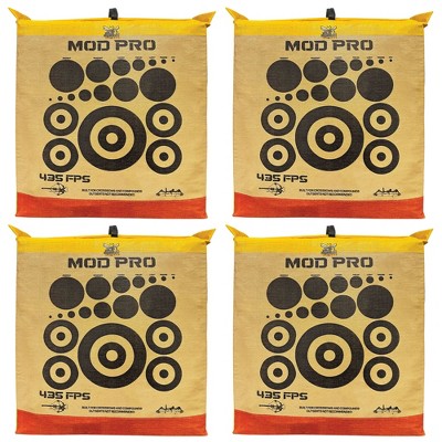 Morrell Yellow Jacket MOD Pro with E-Z Tote Carrying Handle, MOD Pro Tuning and Precision Wrap for Compound and Traditional Bows, 4 Pack