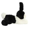 Aurora Medium Dutch Rabbit Flopsie Adorable Stuffed Animal Black 12" - image 3 of 4