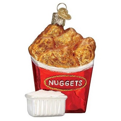 Old World Christmas 3.25 In Chicken Nuggets Dipping Sauce Bite-Size Tree Ornaments