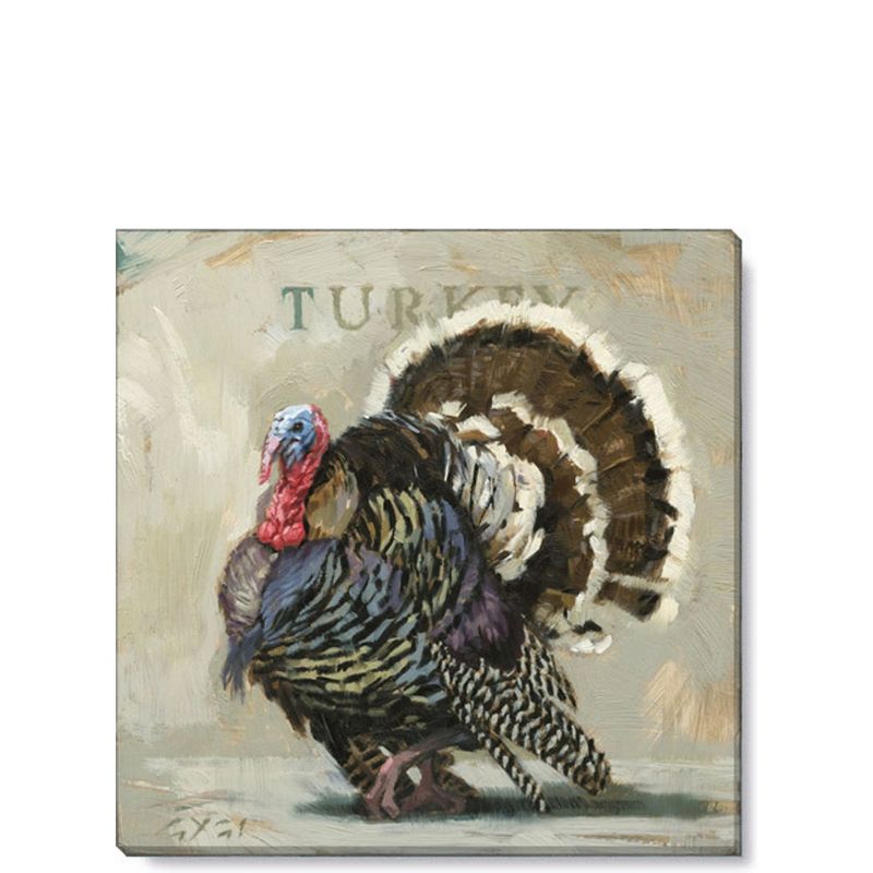 Sullivans Darren Gygi Turkey Canvas, Museum Quality Giclee Print, Gallery Wrapped, Handcrafted in USA, 2 of 7