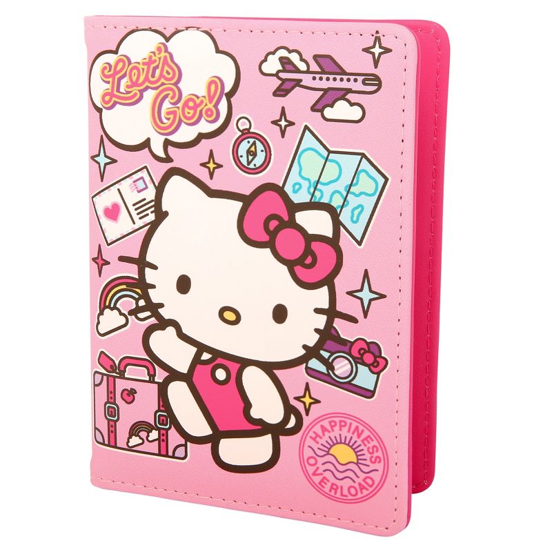 Sanrio Hello Kitty Passport Holder - Cute Travel Wallet for Hello Kitty Fans, Authentic Officially Licensed, 3 of 7