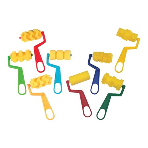 Childrens Sponge Paint Rollers Children's Art Materials