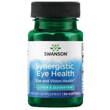 Swanson Herbal Supplements Synergistic Eye Health - Lutein & Zeaxanthin Softgel 60ct
