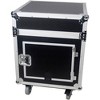 ProX 10U Rack x 10U Top Mixer DJ Combo Flight Case - 4 of 4