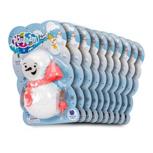 Educational Insights 10pk Playfoam Build-A-Snowman - 1 of 4
