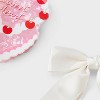 Acrylic Cake Hair Claw Clip with Bow Set 2pc - A New Day™ - Ivory/Pink - 4 of 4