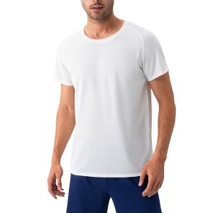 Anna-Kaci Active Men's Short Sleeve Performance T-Shirt with Breathable Mesh Fabric and Relaxed Athletic Fit - 1 of 4
