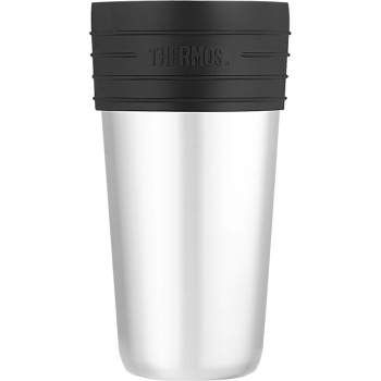 Thermos 24 Oz. Thermocafe Stainless Steel Travel Mug - Stainless  Steel/black : Target