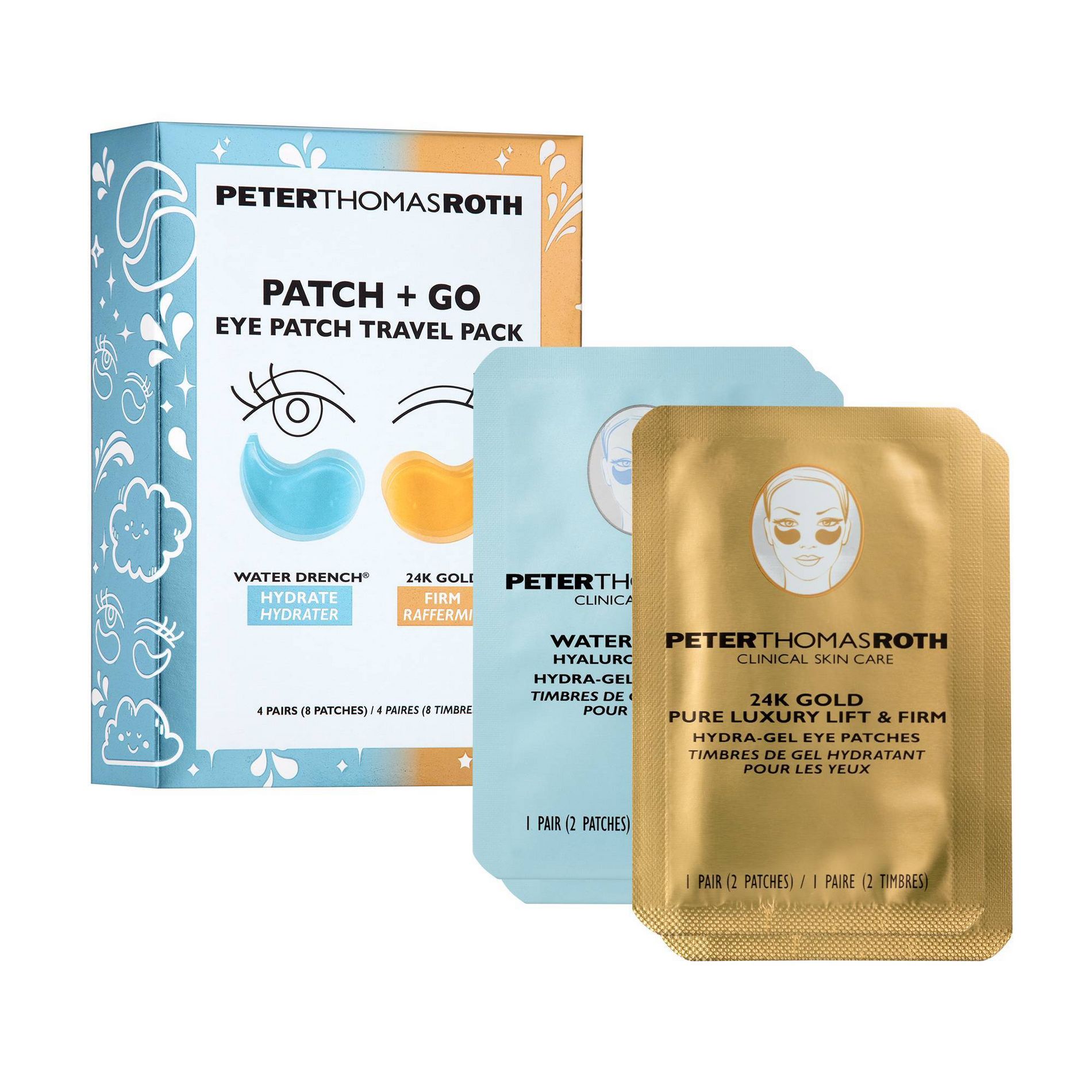 PETER THOMAS ROTH Hydra Gel Travel Pack - 4Pc - Ulta Beauty