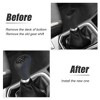 Unique Bargains Universal 5 Speed Car Gear Lever Shifter Manual Stick Shift Knob Black - 3 of 4