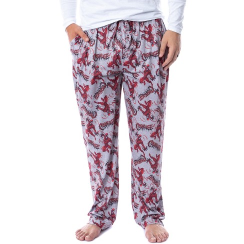 Kirby Character Print Men's Black Sleep Pajama Pants : Target